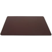 Dark Brown Bonded Leather 17 x 14 Conference Table Pad