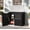 Black, variant on Homall Outdoor Storage Shed Extra Shelf, Custom Compatible for 35 Cu ft Resin Shed, Heavy-Duty Replacement Shelf for Patio Backyard Garden Storage Organizer