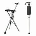 thumbnail image 4 of Step2Gold Ta-Da Foldable Cane Chair in Red – Lightweight Stainless Steel Portable Seating Solution with Compact Folding Design, Ergonomic Comfort, and Easy Assembly for Outdoor Activities, Travel,, 4 of 6
