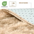 thumbnail image 2 of Cydiria Modern Warm Beige Plush Area Rug Scandinavian Shaggy Carpet for Living Room, 5' x 8', 2 of 8