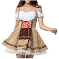 thumbnail image 2 of DPTALR Costume de Femme de Chambre Robe de Cosplay Vêtement Vêtements d'Action Robe Courte, 2 of 9