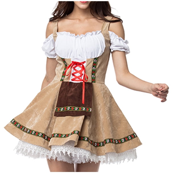 Trajes de Cosplay de Mucama, Cosplay de Anime, Vestido de Sirvienta Para Mujer, Ropa de Actuación, Menos Vestido Odeerbi ODB139586