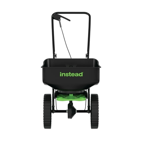 instead Go-Getter Spreader for Grass Seed, Fertilizer, Salt, and Ice Melt, Holds up to 5,000 sq. ft of Product