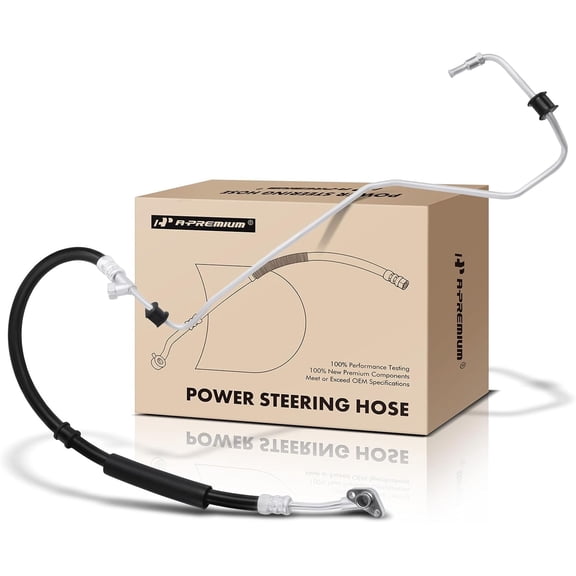 A-Premium Power Steering Pressure Hose Line Assembly Compatible with Acura CL 2001-2003, TL 2002-2003, 3.2L, Pump to Rack/Gear