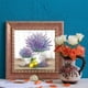thumbnail image 2 of Cuadros Decorativos 5D diamante pintura lavanda ramo completo redondo taladro DIY mosaico decoración del hogar JShteea Nuevos Originales, 2 of 7
