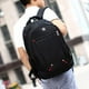 thumbnail image 3 of Mochila para Hombre Grande de ,6 Pulgadas para Portátil, Viajes de Negocios, Mochilas Escolares, Color Negro, 3 of 9