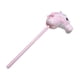 thumbnail image 5 of Caballo de palo de peluche hecho a mano para juegos de simulación creativos con palo para caballos de juguete. Rosa, 5 of 9