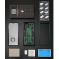 thumbnail image 2 of Poetic Spartan Case for Galaxy S22 Ultra 5G, Full Body Rugged Case with Kickstand, Metallic Green, 2 of 6