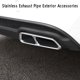 thumbnail image 2 of Embellecedor de Cubierta de DecoracióN de de Garganta Trasera de Coche, Accesorios Exteriores de Tubo de Escape de Acero Inoxidable para A6 C7 2016-2018, 2 of 5