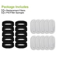 thumbnail image 2 of APPLAYERR Cat Fountain Replacement Filters With Sponges Multi Stage Filtration For Indoor Pet Water Dispenser Odor Removal, 2 of 9