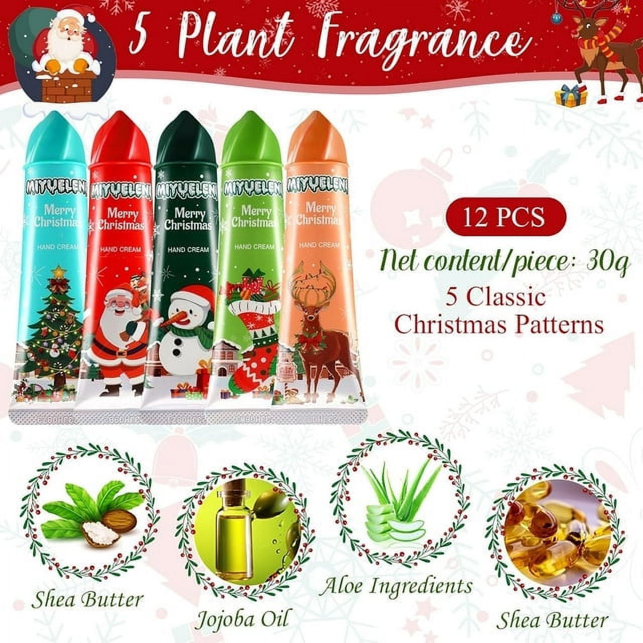  10 Pack Hand Cream Christmas Gifts Sets for Women,Stocking  Stuffers for Adults,Moisturizing Hand Cream with Shea Butter Aloe,Hand  Cream for Dry Hands,Christmas Gift for Girls Wife Mom Her Grandma 