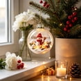 thumbnail image 3 of TACILIP Room Decor, 1PC Christmas Ornaments Balls Clear Santa Reindeer Snowman Hanging Baubles Christmas Tree Decorations For Xmas Holiday Party Home Decor, Holiday Gifts, 3 of 6