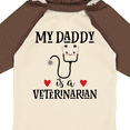 thumbnail image 4 of Inktastic Veterinarian Daddy Vet Boys or Girls Long Sleeve Baby Bodysuit, 4 of 5