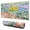 Pioneer Flower Floral-3, variant on Long Mouse Pads for Desk,Pioneer Flower Floral Print Pattern Desk Mats on Top Of Desks, Desk Mouse Pad Extra Large with 3mm Non-Slip Base and Stitched Edge for Gaming,Office,Work,Home 31.5"x11.8"
