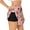 Black, variant on Hirioo Cute Strawberry C for Women's Double Layer Athletic Shorts High-Performance Gym Shorts with Inner Pocket, Elastic Waistband-Small