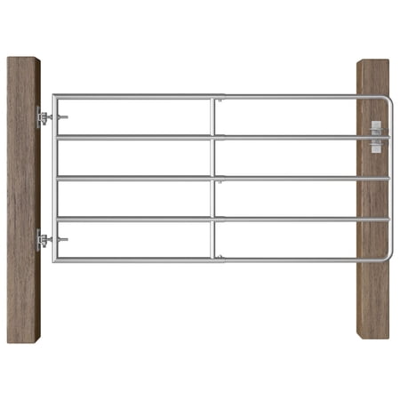 Anself 5 Bar Field Gate Steel