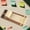 A, variant on Vintage Clipboard Vintage Clipboard Kraft Paper Notepad Retro Note Board with Clip Roll Paper Office Desktop Organizer Memo Pad Writing Stationery Home Office Supply Classic Design Kraft Notepad