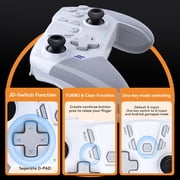 Uberwith Wireless Game Controller, Dual Vibration Joystick Gamepad Computer Game Controller for PC Windows 7/8/10, PS3/TV Box/Laptop/Android Mobile Phones
