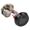 thumbnail image 3 of Outdoor Garden Dwarf Statue-resin Statue Lighting Rabbit Squirrel Solar Led Light Welcome Sign Gnome Yard Lawn Large Figurine, 3 of 12
