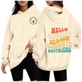 thumbnail image 2 of WEAIXIMIUNG Fall Sweatshirts Autumn Winter Printed Hoodie for Women, 2 of 7