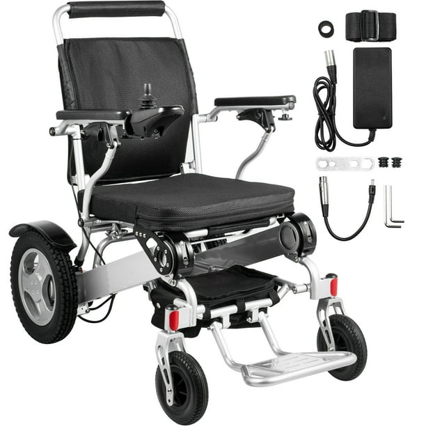 Vevor Folding Power Wheelchair Electric Wheel Chair Dual Motor 250w Walmart Com Walmart Com