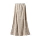 thumbnail image 1 of Falda midi fluida de ante para mujer: elegante, suave, tallas M/L, versátil para el día a día y las vacaciones, para llevar en cualquier época del año., 1 of 4