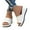 Khaki, variant on WIZUTIZ Womens Shower Shoes Comfort Trendy Women's Slide Sandals Summer Jeweled BOHO Sparkly Slippers Wedge Sandals Slides BOHO Knitted Beach Shower Shoes Indoor Breathable Cushion Slides for Ladies