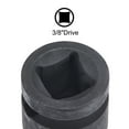 thumbnail image 4 of Uxcell 3/8" Drive by 9mm 6-Point Impact Shallow Socket, CR-MO Metric Sizes 2 Pack, 4 of 5