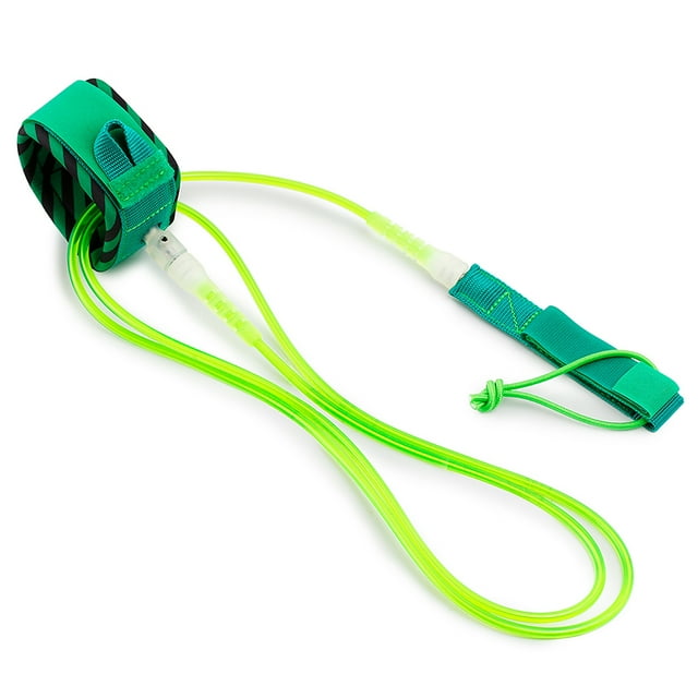 Labymos Surf Leash Surfing Surfboard Leash Smooth Steel Swivel Surfing Leg Rope Paddleboard Leash 6FT/8FT/10FT