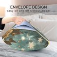 thumbnail image 4 of Yayeee Pillowcase Standard Size Set of 2 Satin Wrinkle Resistant Pillow Case, Dinosaur with Stars, 4 of 7