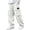 White #40, variant on WJOSBXT Corduroy Pants Men Baggy Cargo Pants 2026 Wide Leg Drawstring Joggers Relaxed Fit Loose Big and Tall Elastic Waist Athletic Trousers XL