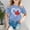 Light Blue, variant on Boy Clothes Country Flag T-Shirt T Shirt Short Sleeve Shirt Patriotic Pride Tee for Kids 6-7 Years