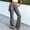 Dark Gray, variant on Women's High Waist Micro Flare Jogger Pants, Soft Drawstring Wide Leg Stretchy Yoga Casual Long Trousers S-XXL