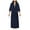 Navy, variant on Ladies Absorbent Quick Drying Short Sleeved Robe Bathrobe