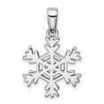 thumbnail image 3 of 925 Sterling Silver Snowflake Earrings and Pendant Set, 3 of 4
