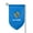 Fillet, variant on Garden Flag Oklahoma Flag Double Sided Small Yard Holiday Garden Flag for Outside Decor 12.5x18 Inch Square