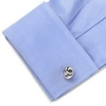 thumbnail image 3 of Sterling Silver Knot Cufflinks, 3 of 3