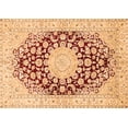 thumbnail image 1 of Ahgly Company Indoor Rectangle Medallion Orange Traditional Area Rugs, 5' x 8', 1 of 1