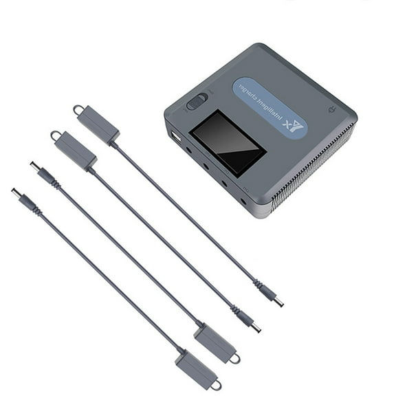 Fast Charger Hub for DJI Mavic 3 Drone Full Charge and Storage Modes, Prevents Battery Swelling for 4 Batteries