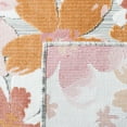 thumbnail image 6 of SAFAVIEH Cabana Blaire Floral Indoor/Outdoor Area Rug, Grey/Rose, 9' x 12', 6 of 11