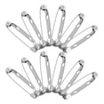 thumbnail image 3 of 50 Uds. Broche trasero de Metal, broche de seguridad con bloqueo, broches de joyería Diy, broche artesanal, pequeño Pin de seguridad para ropa, broches, pasadores de bloqueo, 3 of 5