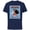 Navy, variant on Disney Moana Adventurer Daughter of the Sea Retro Distressed - Short Sleeve Cotton T-Shirt for Adults - Customized-Black