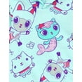 thumbnail image 3 of Dreamworks Gabby's Dollhouse Pandy Paws Cakey Cat MerCat Toddler Girls Fleece Pullover Hoodie Blue 5T, 3 of 5