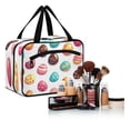 thumbnail image 6 of Travel Toiletry Bag with Metal Hook Large Capacity Cosmetic Bag Toiletry Bags for Travel, Gym, Camping Colorful Easter Eggs Pattern, 6 of 9