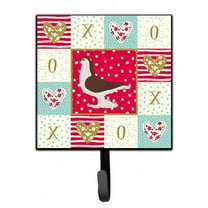 Large Pigeon Love Leash or Key Holder