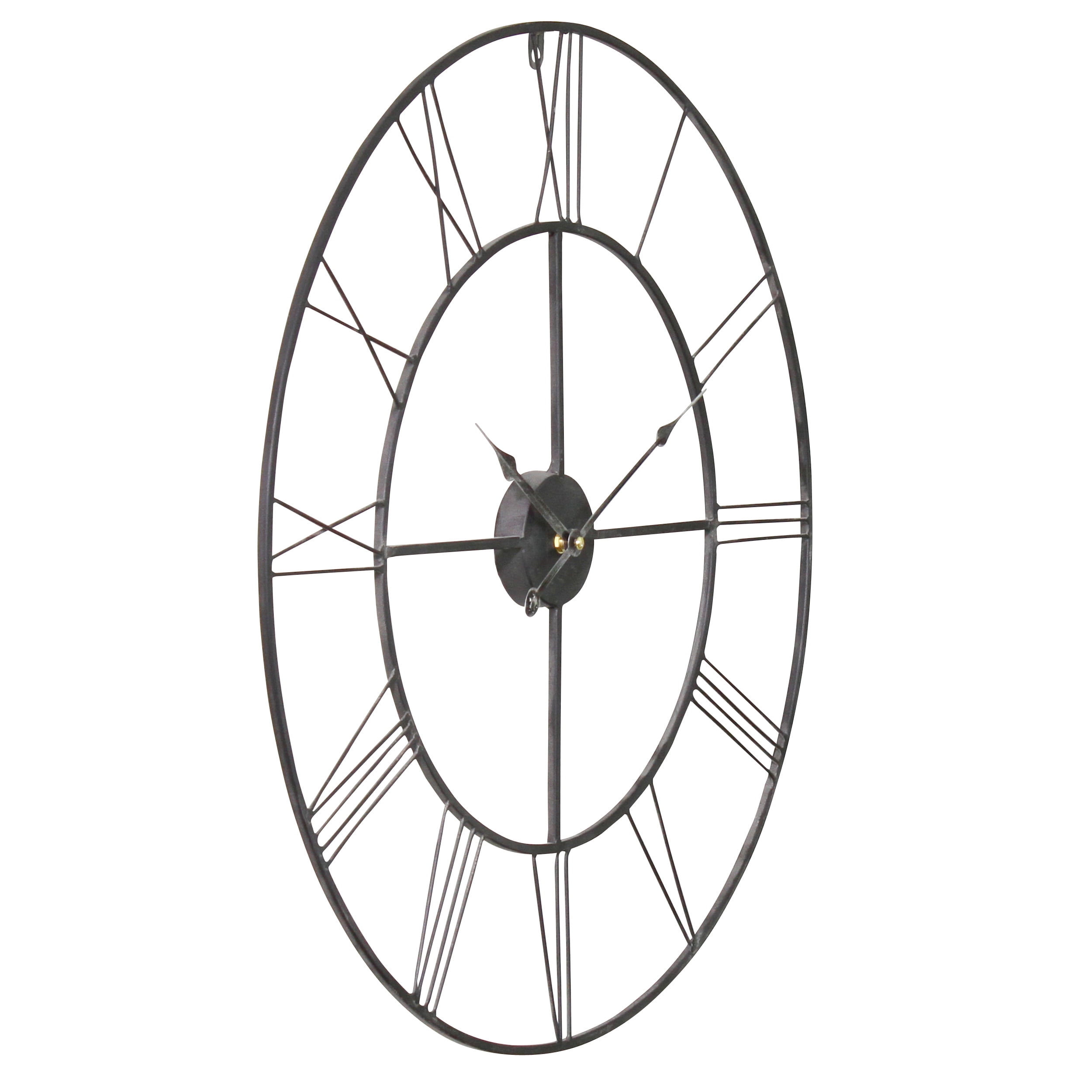 Aspire Home Accents 0.5" Quartz Farmhouse Wall Clock