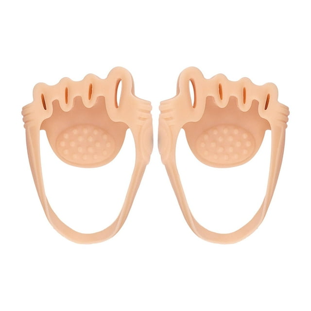MERIGLARE Toe Separators Breathable Durable Soft Portable Toe Straightener for Fitness Skin