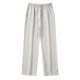 thumbnail image 1 of Pantalones rectos con costuras laterales para hombre 2025: algodón, talle medio, corte holgado, L-XXXXXL, cintura de 72-92 cm para uso informal., 1 of 8