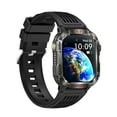 thumbnail image 4 of PEONAVET Montres Intelligentes Montres Intelligentes HT29 Smartwatch Lampe LED de Sport Extérieur Détection de Billets de Banque Bracelet de Pression Barométrique d'Altitude d'Appel, 4 of 9
