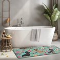 thumbnail image 2 of Dachshund and Flower Kitchen Rug Mat,Kitchen Runner Rugs Non Skid Washable,Decorative Kitchen Floor Mats for Kitchen,Sink,Laundry,17"x47.2", 2 of 7
